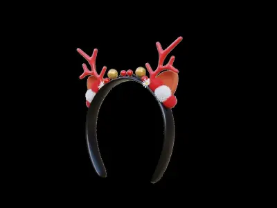 Chistmas headband 3D model