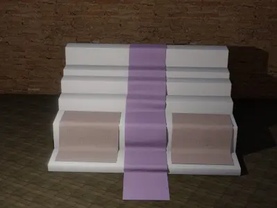  altar de muertos model 3D model