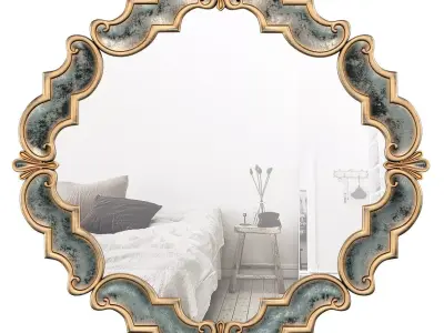 Vintondale Accent Mirror ARGD3097 3D model