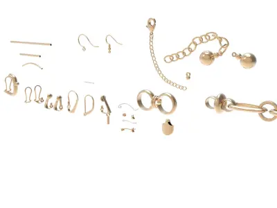 Jewelry design various source 3D print model