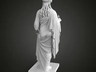 Goddess of hope 3D print model