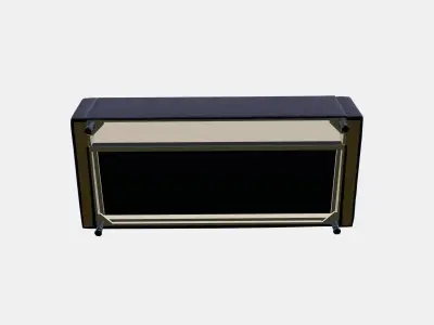 LANDSKRONA 3-seat sofa 9 Low-poly 3D model