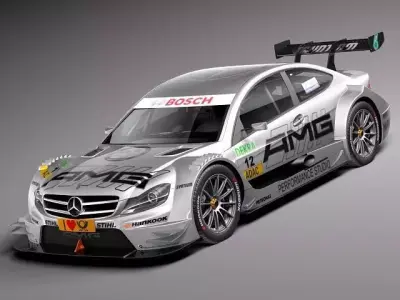 Mercedes C AMG DTM 2012-2014 3D model