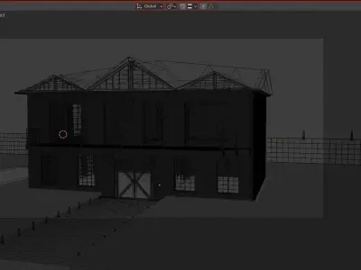 LUXURY HOUSE  Free 3D model