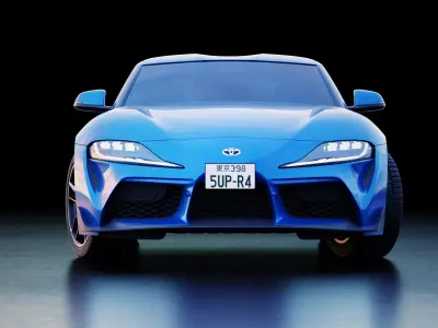 Toyota Supra Mk5 3D model