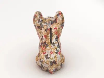 French Bulldog statue 3D model