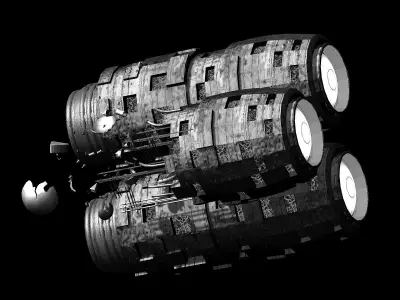 Satellite-Spaceship-Xingxu 06 3D model