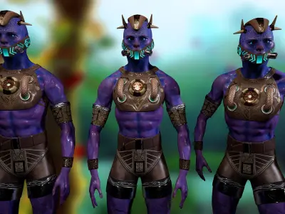 Krot GHS Low-poly 3D model