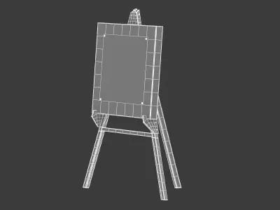 Target Stand 3D model