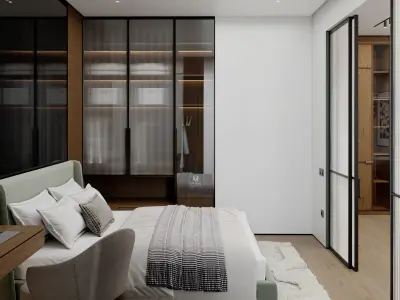 Interior Design 3D model 4