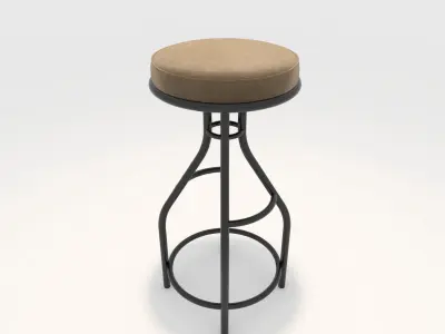 Bar Stool 46 3D model