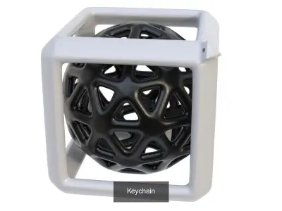 Keychain 3D Model Collection