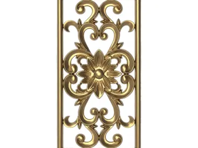  decorative pattern ready for 3D printing 3D model 396