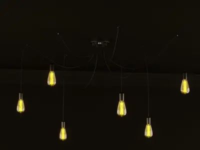 Pedant light 3D model