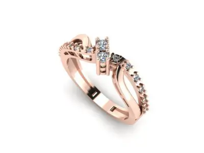  ENGAGEMENT RING 3D print model