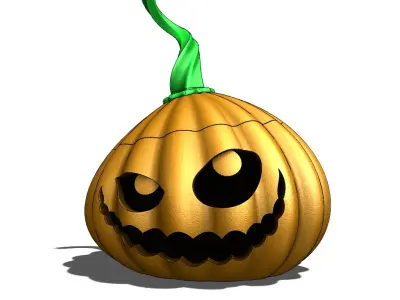 Pumpkin for Halloween 3D print model