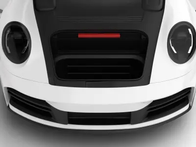 Porsche 911 Carrera T 2025 HQ 3d model 3D model