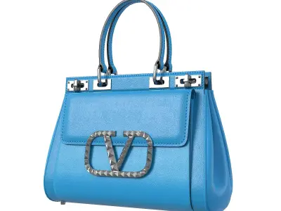 Valentino Garavani Rockstud Alcove Bag Low-poly 3D model