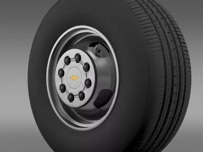 Chevrolet Silverado 3500HD 2008 3D model