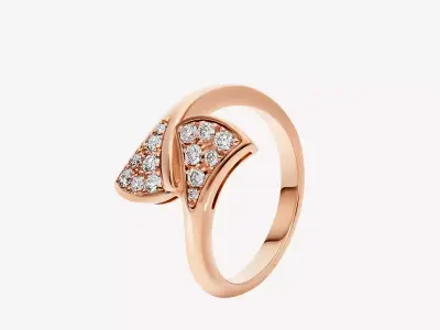 BULGARI - DIVA DREAM - RING 3D print model