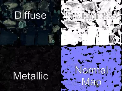 Ancient Forest Spirit model pack Low-poly 3D model