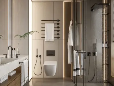 Bathroom 71 3D model