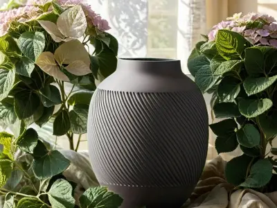 Caldonazzo Vase for Living Room Decor 3D print model