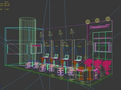 Exhibition - Area - 11X4-3DMAX2009-09 3D model