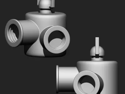 Plumbing Parts IMM Brush Pack 15 in One Vol 5 3D model