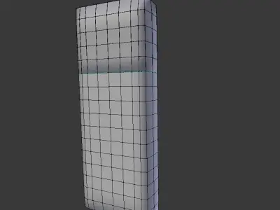 Dolce Gabbana Light Blue Perfume Bottle Low-poly 3D model