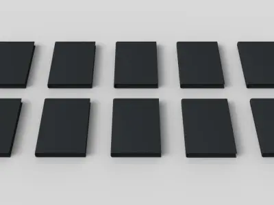 Book Pack Low-poly 3D model purchase