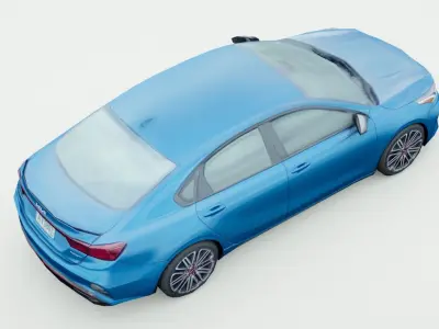 KIA Forte GT 2024 Low-poly 3D model