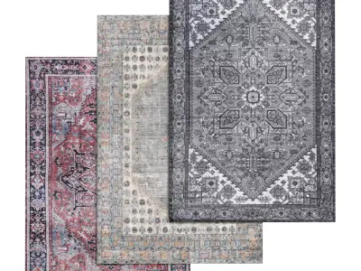 Rug Set 1479 3D model