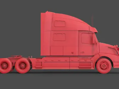Volvo VNL 780 3D print model