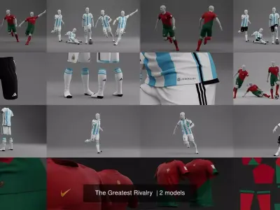 The Greatest Rivalry  3D Model Pack