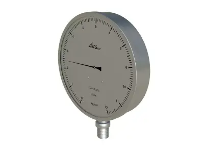 pressure gauge 3D model