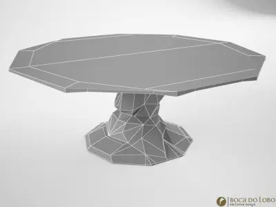 Boca Do Lobo Bonsai table 3D model