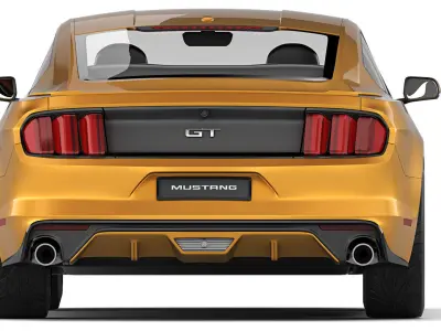Mustang GT 2015 3D model