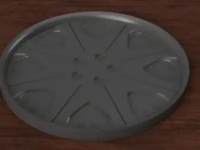  Leon Hardiritt Waffe Inspired Table Coaster 3D print model