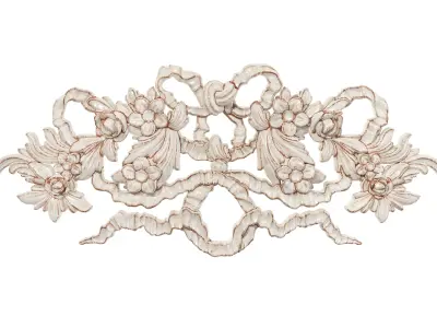 Classic carved 229 3D model