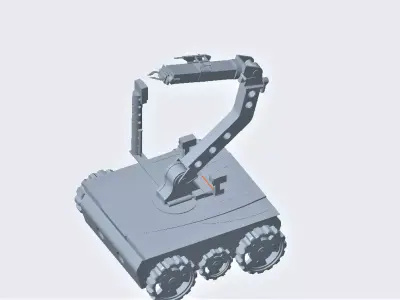 Rover 3d model robot 3D print model