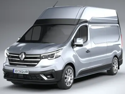 Renault Trafic Van L2H3 2021 3D model