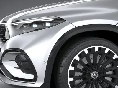 Mercedes-Benz EQS SUV 2023 3D model