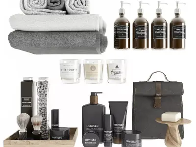 Bathroom Decor 3D model