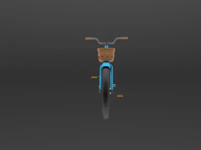Cycle Low-poly 3D model purchase