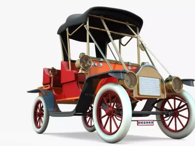 antique car 3D model