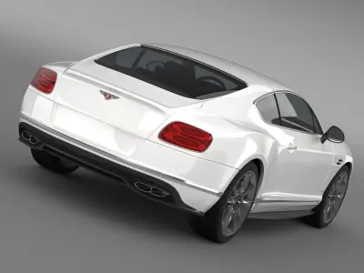 Bentley Continental GT V8 S 2015 3D model