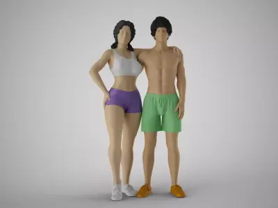 Cheek by Jowl 3D print model