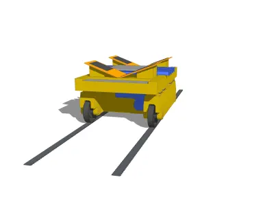 Coil Transfer Car  3D model