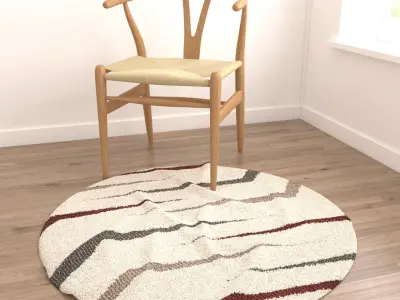 Rugs No 157 Low-poly 3D model